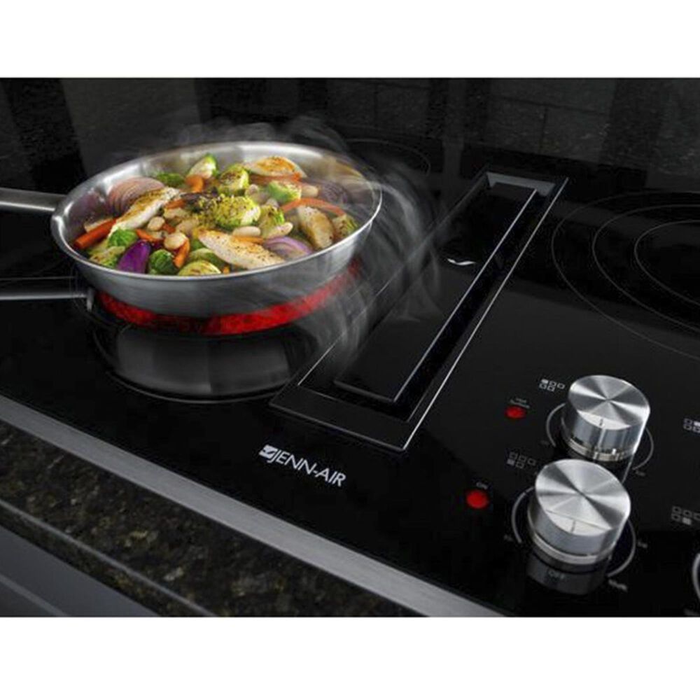 JennAir 36" JX3 Electric Downdraft Cooktop in Black, , large