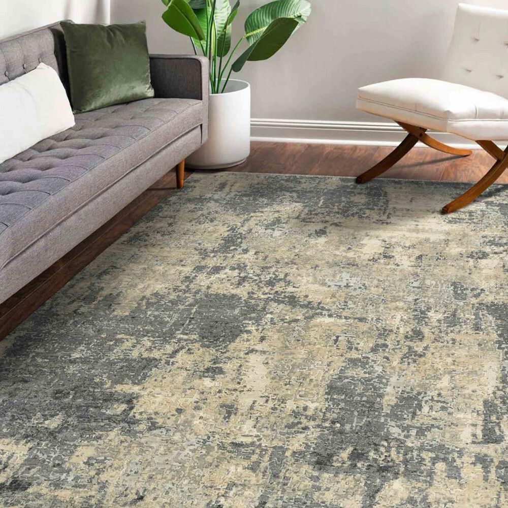 Amer Rugs Mystique 12&#39; x 15&#39; Dark Gray Area Rug, , large