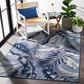 Safavieh Cabana CBN452H 4" x 6" Blue and Grey Indoor/Outdoor Area Performance Rug, , large