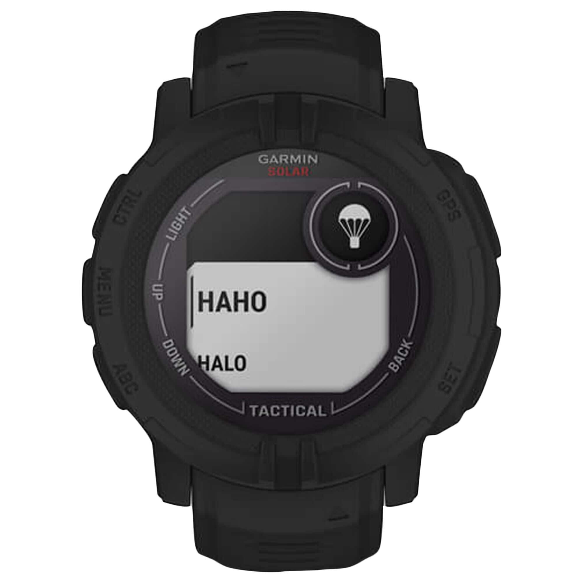 Garmin Instinct 2 Solar Tactical Edition Smartwatch Case in Black