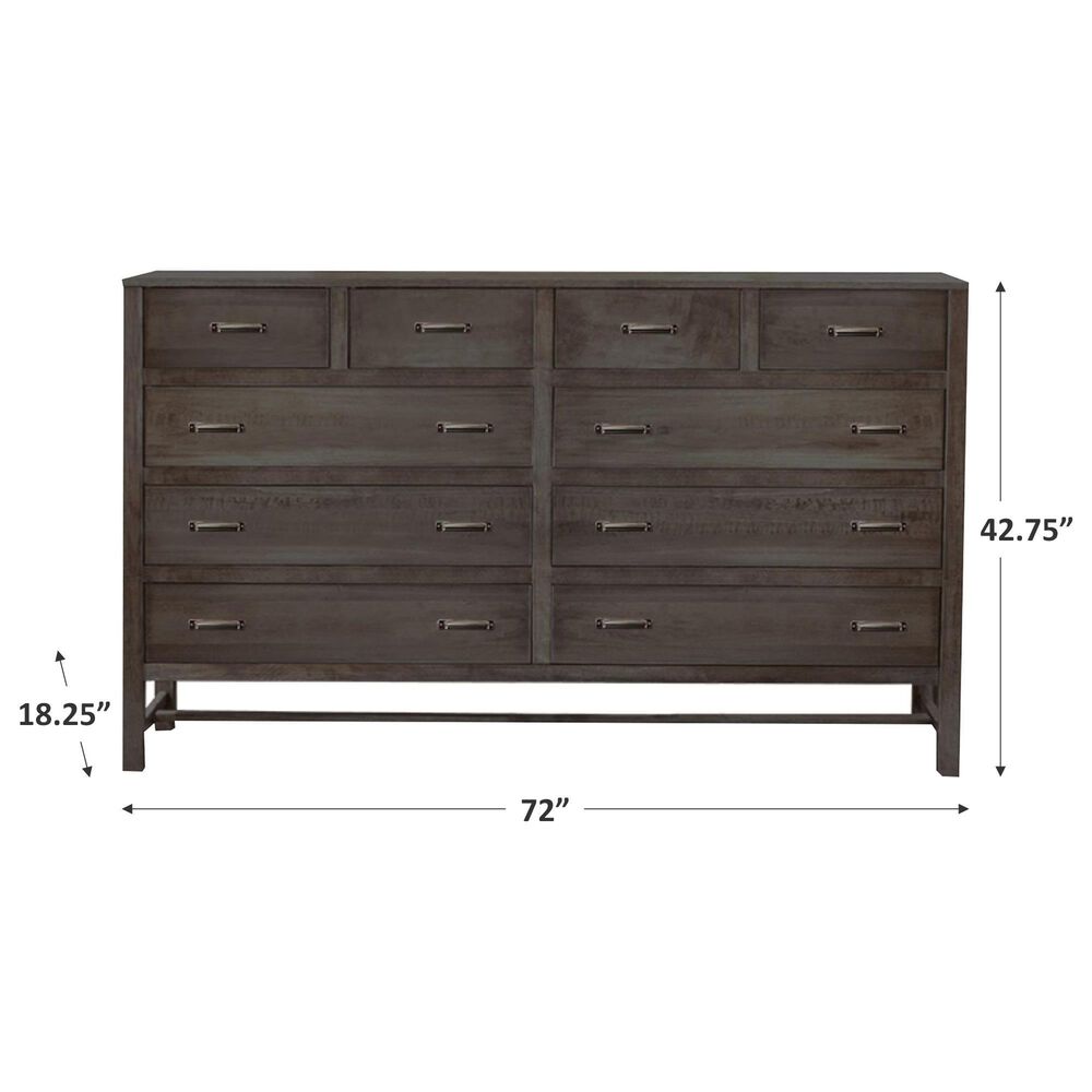 Fleming Furniture Co. Rochester 10-Drawer Dresser in Mineral, , large
