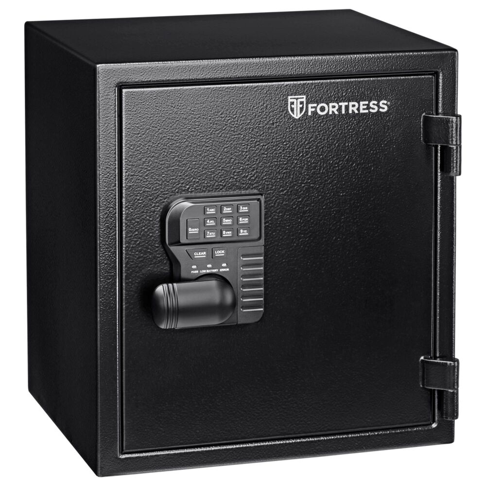 Fortress Personal Fire and Waterproof Safe with Electronic Lock in Black, , large