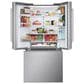LG 24.5 Cu. Ft. 3-Door French Door Refrigerator in Stainless Steel, , large