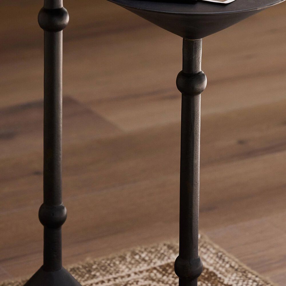 Four Hands Printa Nesting End Tables in Black Antique, , large