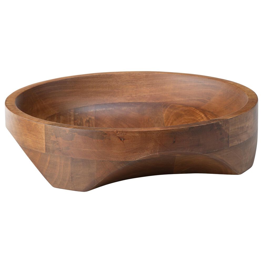 Ashley Myrtewood Bowl in Natural, , large