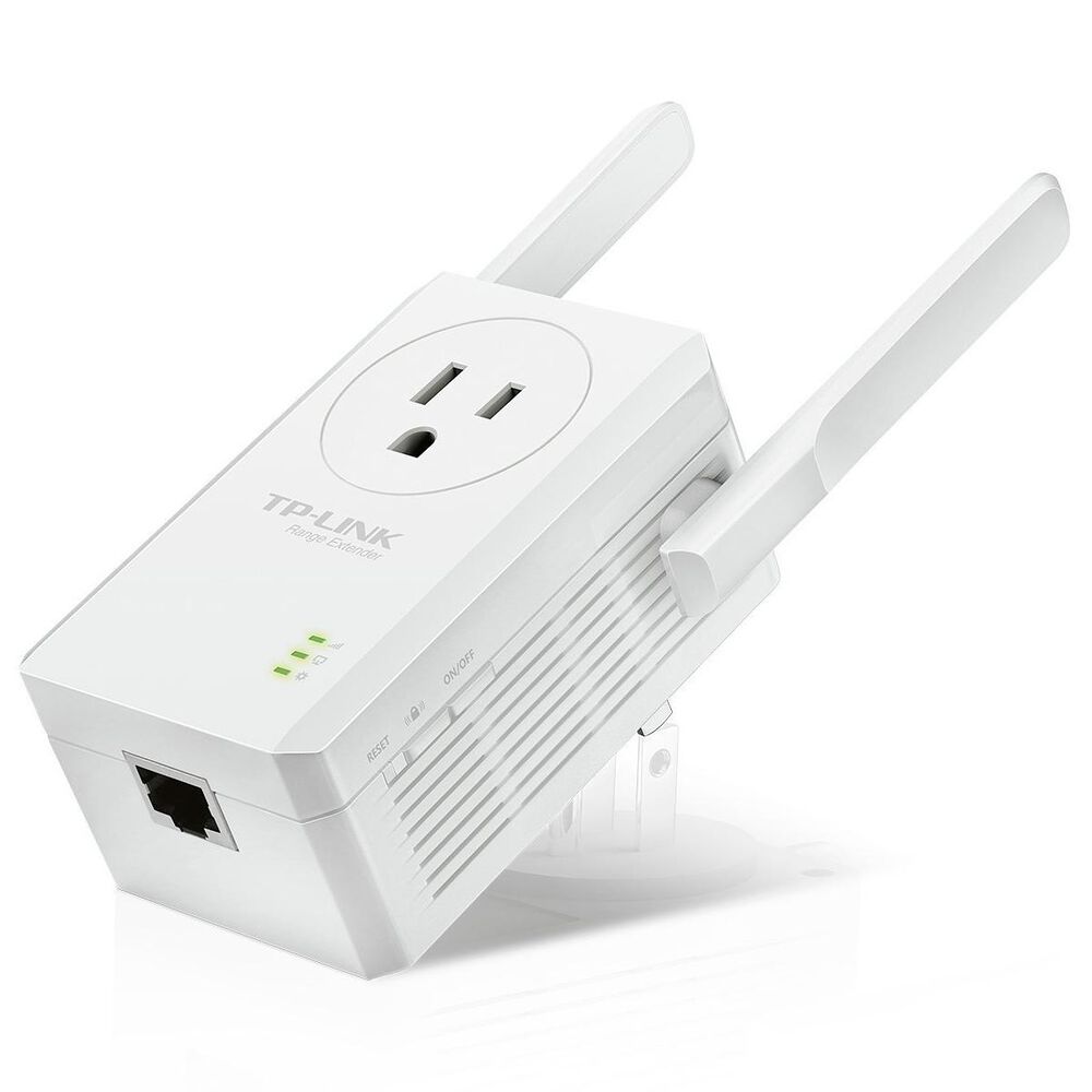 TP-LINK 300Mbps Wi-Fi Range Extender with AC Passthrough , , large