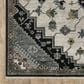 Oriental Weavers Keira Blue and Grey 9"10" x 12"10" Area Rug, , large