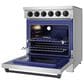 Thor Kitchen Gordon Ramsay 4.6 Cu. Ft. Professional Freestanding Electric Range with Black Handle Kit in Stainless Steel, , large