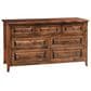 Archbold Furniture Carson 7-Drawer Dresser in Maple Bark, , large
