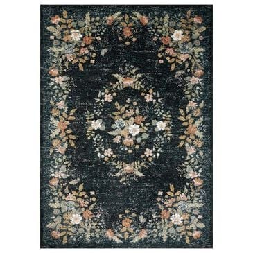 Rifle Paper Co. x Loloi Laurel Strawberry Fields 7"10" x 10" Navy Area Rug, , large