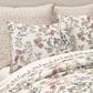 Royal Court Rosewood 4-Piece Full Comforter Set in Rose, , large