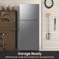 Samsung 18 Cu. Ft. Top Freezer Refrigerator with Ice Maker in Fingerprint Resistant Stainless Steel, , large