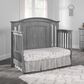 Oxford Village Willowbrook 3- Piece Nursery Set with 4 -In -1 Convertible Crib, Dresser and Changer Top in Graphite Gray, , large