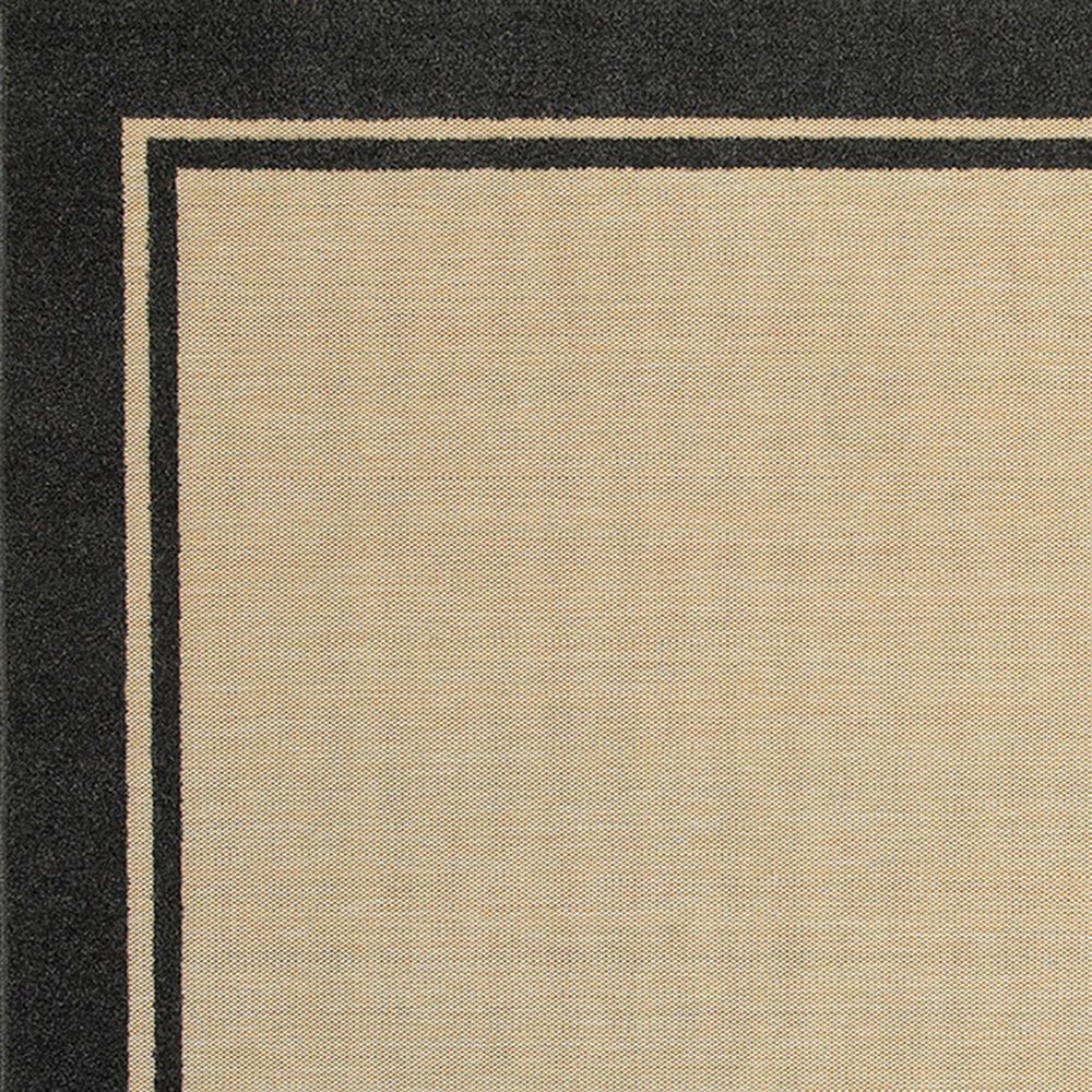 Oriental Weavers Cayman 5594K 9&#39;10&quot; x 12&#39;10&quot; Sand and Charcoal Area Rug, , large