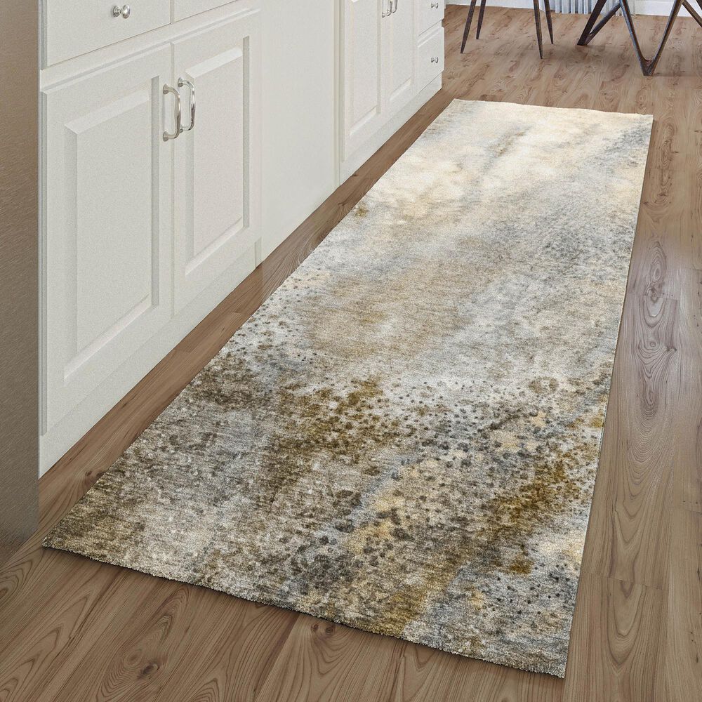 Dalyn Rug Company Odyssey OY5 Taupe 2'3" x 7'6" Runner, , large