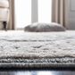 Safavieh Martha Stewart Lucia Shag MSR0739A 2"6" x 3"9" White and Light Grey Area Rug, , large
