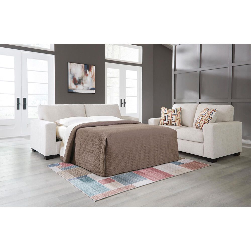 Ashley Aviemore Queen Sleeper Sofa in Stone, , large