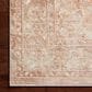 Loloi Sonnet 2"6" x 4" Terracotta and Natural Area Rug, , large