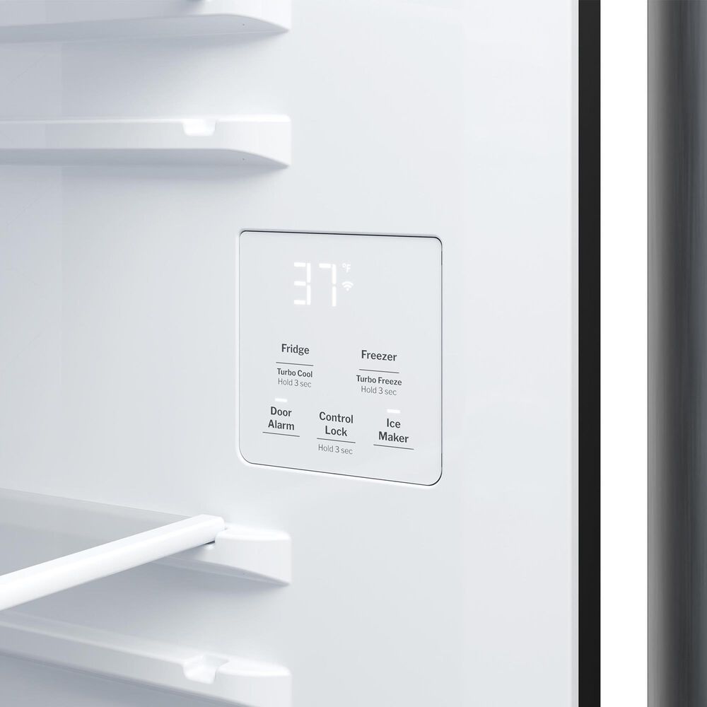 GE Appliances 24 Cu. Ft. Counter-Depth Side-By-Side Refrigerator with Extra Tall Dispenser and Energy Star in Fingerprint Resistant Stainless Steel, , large