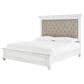 Ashley Kanwyn 4-Piece Cal King Upholstered Bed Set in Whitewash, , large