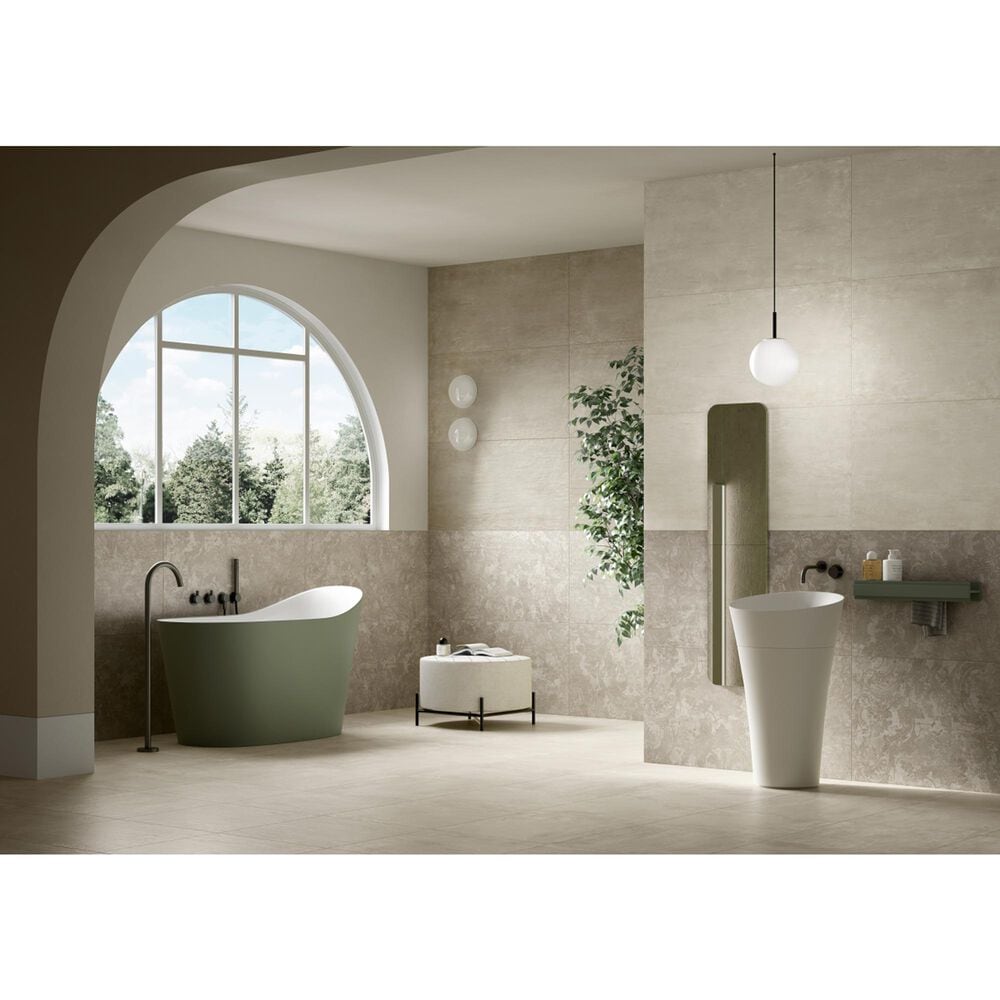 Emser Unified Fawn 12" x 24" Glazed Porcelain Tile, , large