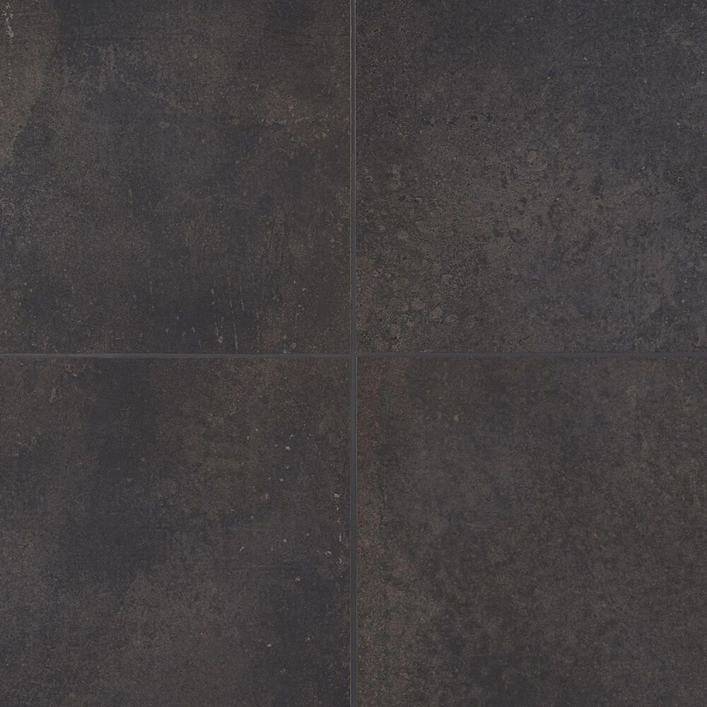 Soho Studio Brooklyn Black 12" x 24" Matte Porcelain Tile, , large
