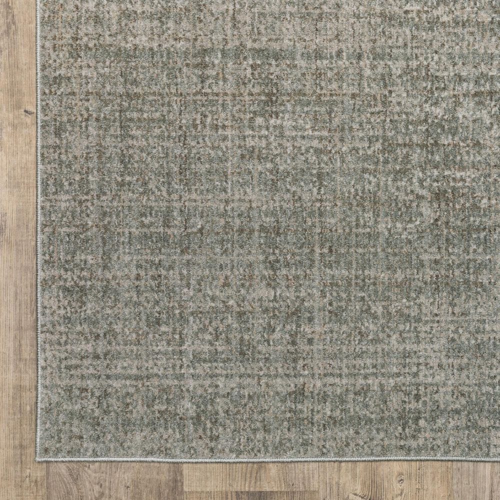 Oriental Weavers Mallory MAL01 Grey and Blue 3&#39;3&quot; x 5&#39; Area Rug, , large