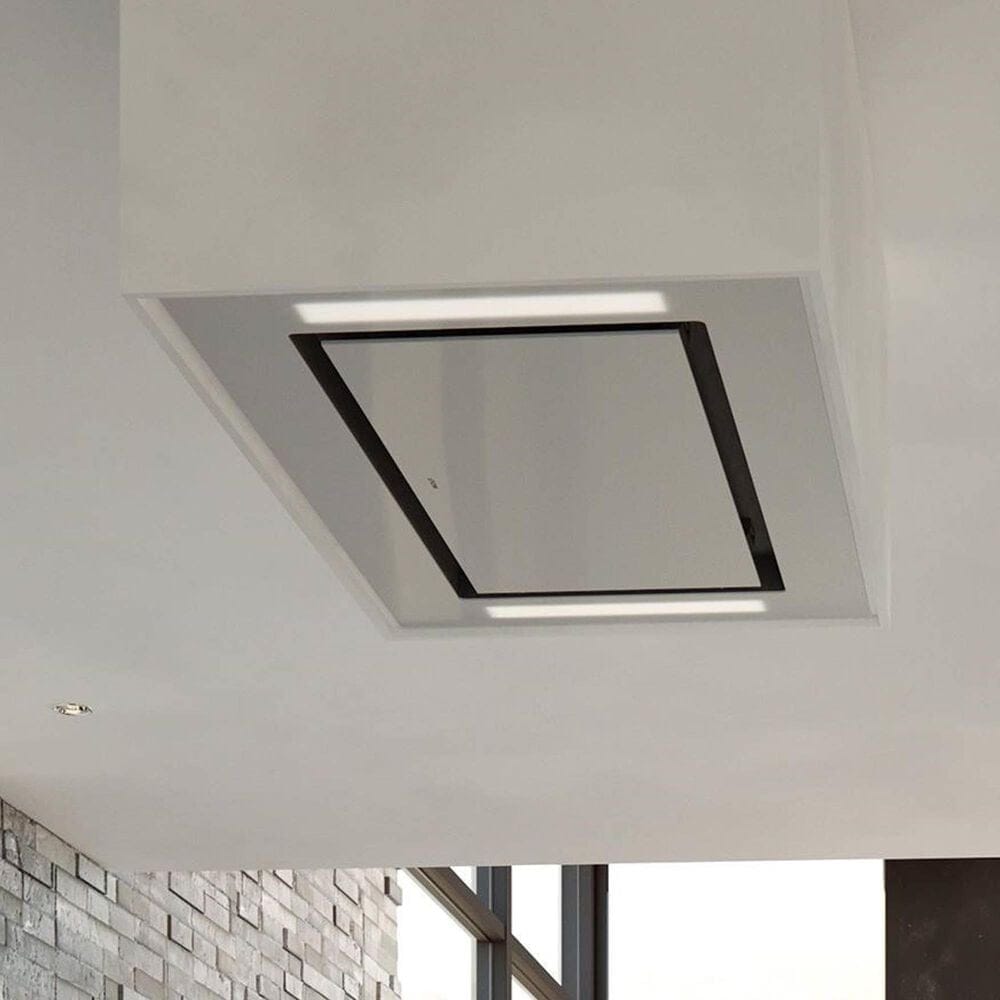 Wolf 36" Ceiling Mounted Hood in White, , large