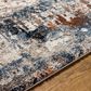 Surya Tuscany 12" x 15" Dusty Coral, Cream, Blue, Brown, Gray and Light Beige Area Rug, , large