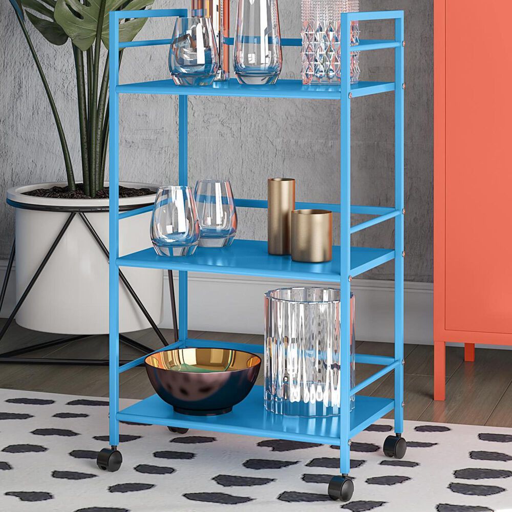 DHP Cache Rolling Cart in Blue, , large