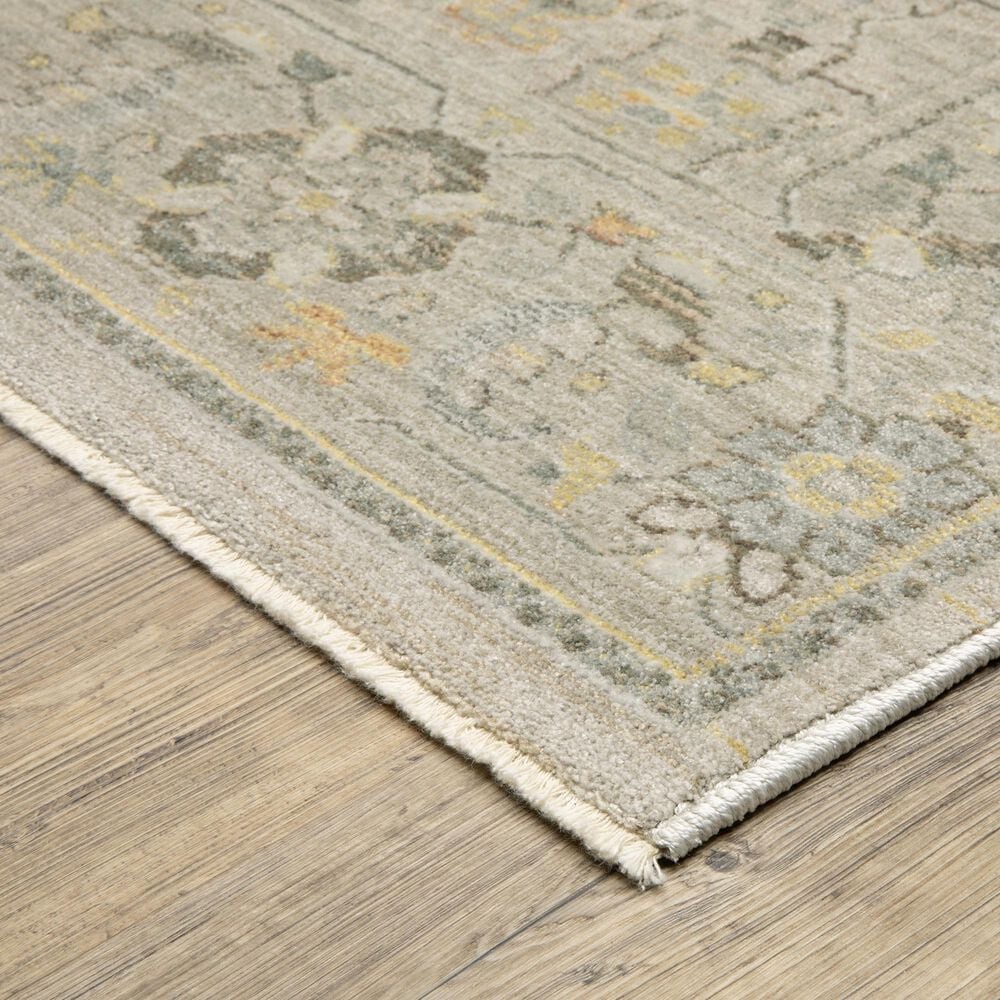 Oriental Weavers Keaton Beige and Blue 3&#39;3&quot; x 5&#39; Area Rug, , large