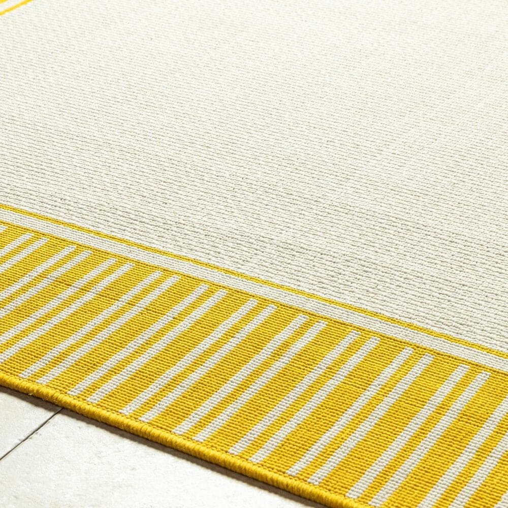 Surya Alfresco 8&#39;10&quot; x 12&#39;10&quot; Pearl, Saffron, Beige and Tan Indoor/Outdoor Area Rug, , large