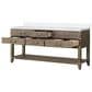 Lexora Home Norwalk 72" Double Bathroom Vanity in Grey Oak with White Quartz Top and Rectangular Sinks, , large