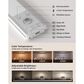 HOMLUX 15" Under Cabinet Light in Silver (Set of 2), , large