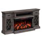 Fabio Flames Hamilton Panorama Media Mantel in Weathered Gray, , large