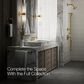 Kohler Purist Widespread Bathroom Sink Faucet in Vibrant Brushed Moderne Brass, , large