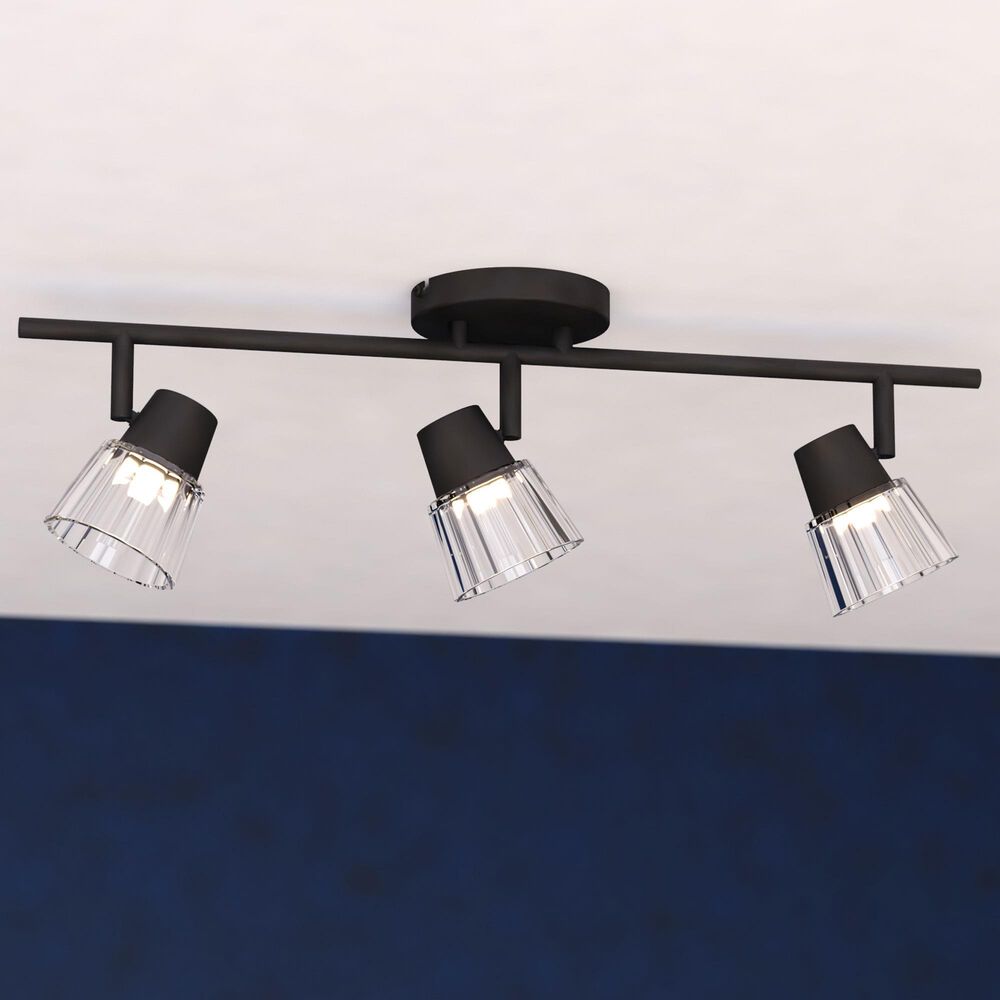 Vaxcel Dalton 3-Light Semi Flush Mount in Matte Black, , large