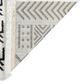 Novogratz Ferris FRR-2 5"3" x 7"2" Ivory Area Rug, , large
