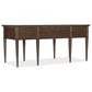 Hooker Furniture Diplomat Writing Desk in Dark Figured Walnut, , large