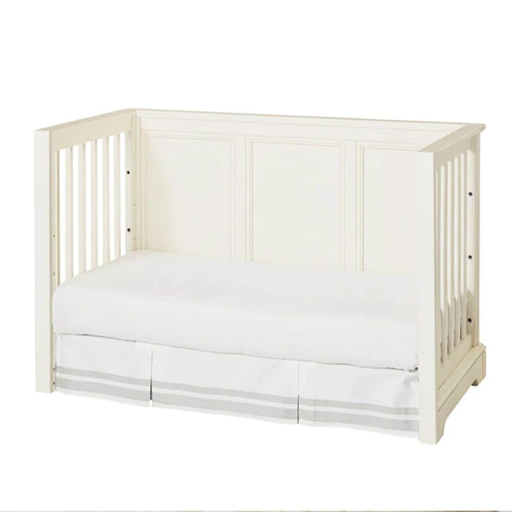 Eastern Shore Island 4-In1 Convertible Crib in Chalk, , large