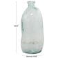 Maple and Jade Spanish Bottle Neck Abstract Decorative Vase in Tinted Light Blue, , large
