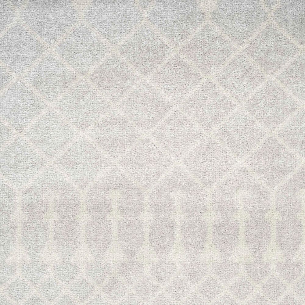Nourison Astra Machine Washable 9&#39; x 12&#39; Grey Area Rug, , large