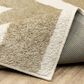 ROW by Oriental Weavers Quinn QUI09 Beige and Ivory 7"10" x 10" Area Rug, , large