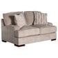 Ashley High Profile Stationary Loveseat in Taupe, , large