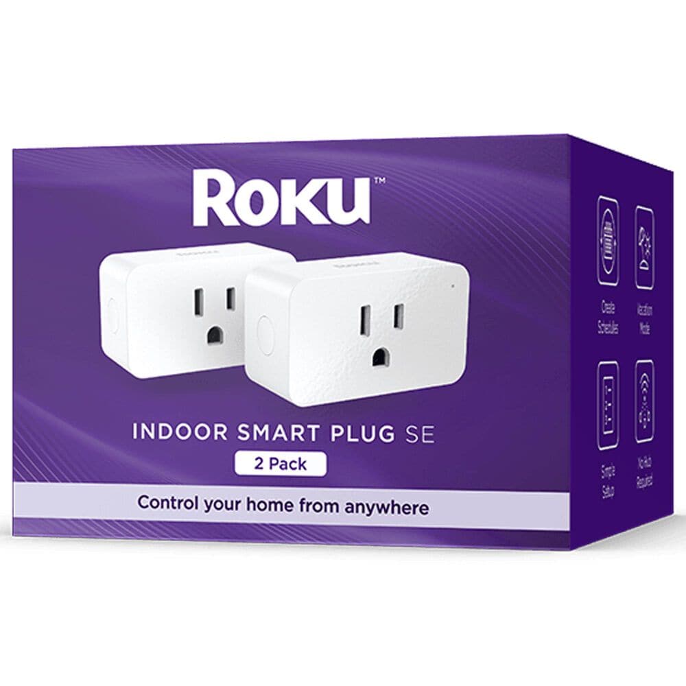 Roku 2-Pack Indoor Smart Plug SE in White, , large