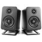 Kanto Angled Desktop Speaker Stand for Small Speakers in Black (Set of 2), , large