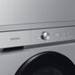 Samsung Bespoke 7.6 Cu. Ft. Front Load Electric Dryer with AI Optimal Dry and Super Speed Dry in Silver Steel, , large