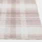 Central Oriental Rugease Plaid 5" x 7" Beige and Ivory Area Rug, , large