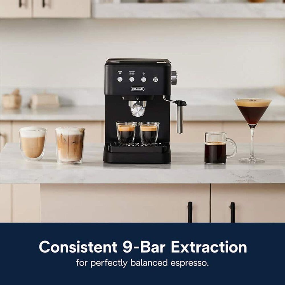 DeLonghi Classic Espresso Machine in Black, , large