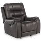 Ashley Femley Manual Rocker Recliner in Smoke, , large